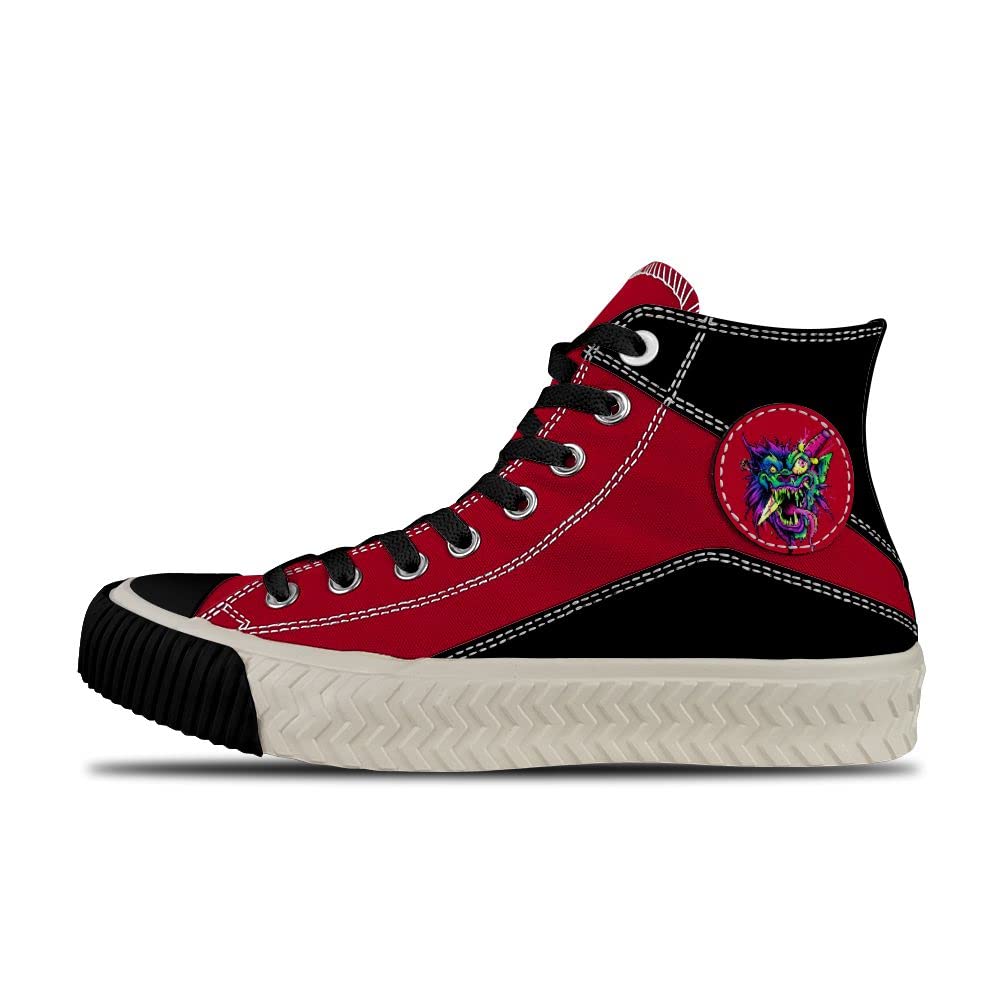 Graffiti populaire 22 Rouge 1 chaussures légères contre la fatigue des pieds - 8