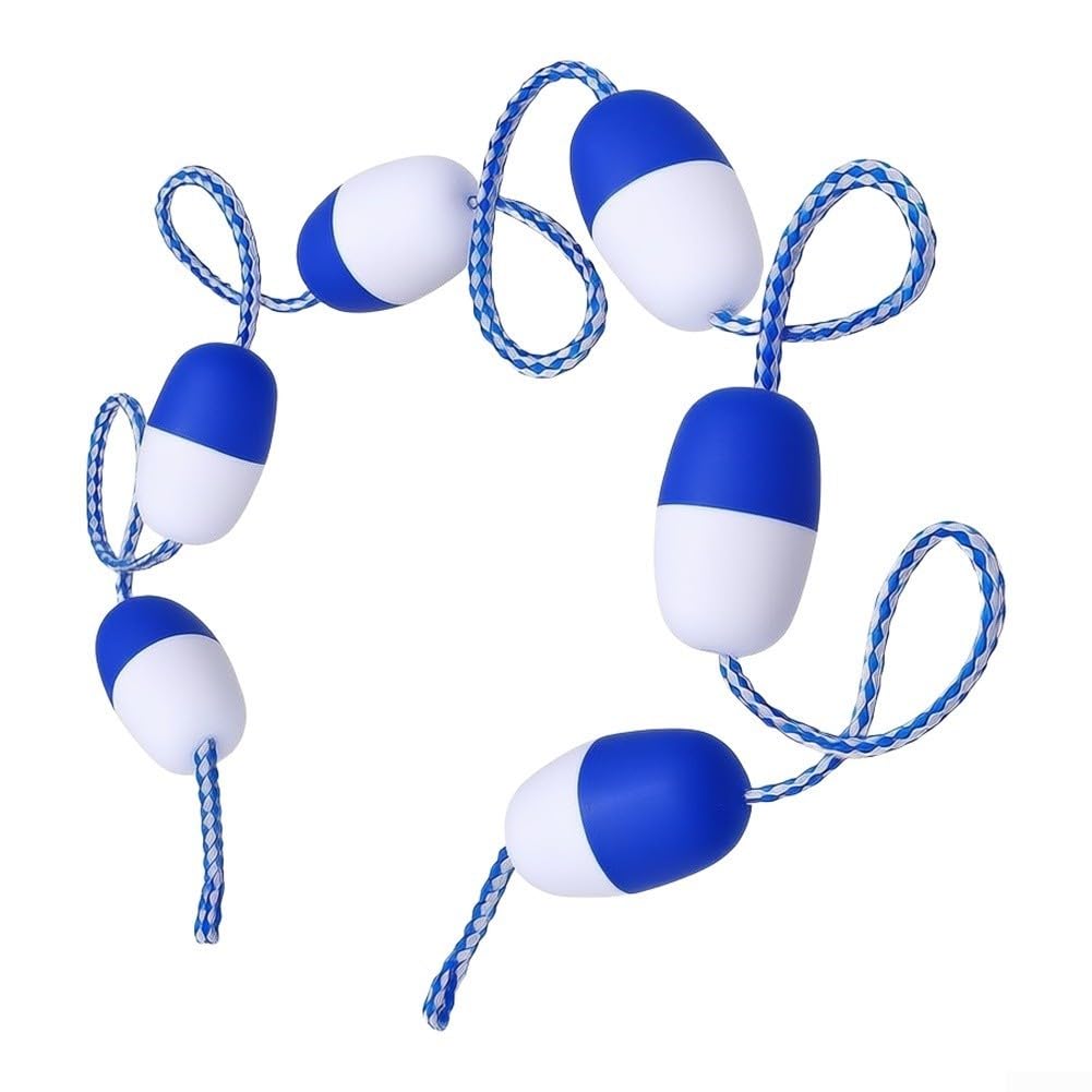 Corde Flottante Piscine 10m Bleue pour Extérieur