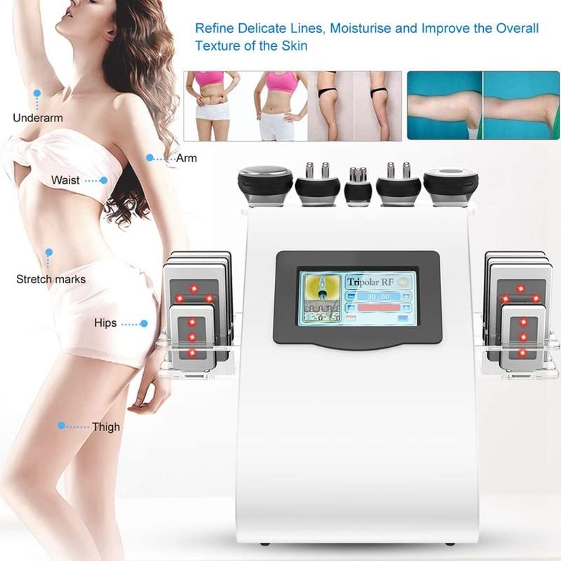 4beauty Therapy 6 In 1 Cavitation Rf Head Lipo Machine Massager 6 In 1 Ultra Cavitation Machine. 6 In 1 Ultrasound Cavitation Machine Weight Loss, Multicolour 4beauty Therapy 6 In 1 Cavitation Rf Head Lipo Machine Massager 6 In 1 Ultra Cavitation Machine. 6 In 1 Ultrasound Cavitation Machine Weight Loss, Multicolour