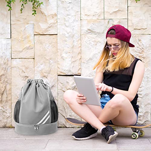 sacos corda desenho,Bolsa esportes com revestimento à prova d'água - Saco traseiro cordão para mulh
