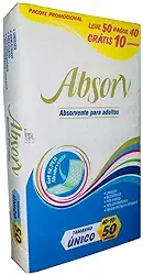 ABSORVENTE GERIATRICO ABSORV C/50 UNID.