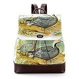 1. Größe: 26,7 x 12,7 x 31,8 cm (L x B x H); Material: PU-Leder; die Schultertasche aus Leder bietet viel Platz für Schul- und Arbeitsutensilien.