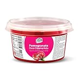 3:15PM POPPING BOBA Fruit Juice Pearls for Bubble Tea (450G) POMEGRANATE FLAVOR