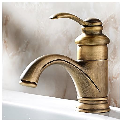 Pumpink Antiguo Grifo Retro Lavabo Europeo Todos los lavabos de Bronce Caliente y fría ollas Spray Grifo Mezclador de Dibujo de Fregadero