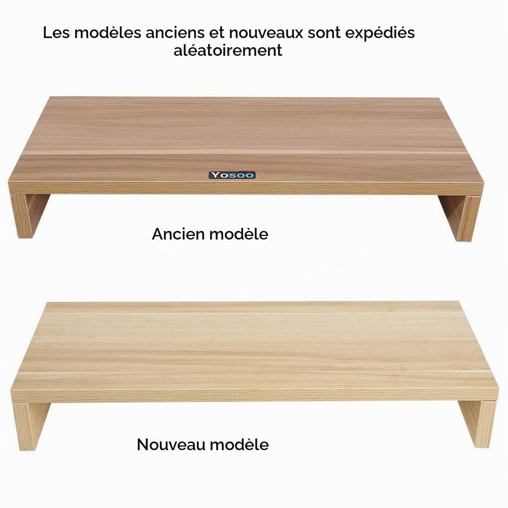 Estink Réhausseur d'écran bois 50cm
