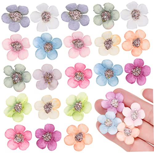 Holibanna Cabezas De Flores Artificiales Margaritas para Manualidades Flores Falsas para Decoración y Proyectos DIY
