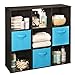 ClosetMaid 78016 Cubeicals Organizer, 9-Cube - Black