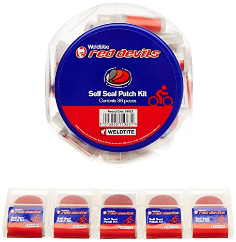 Kit de réparation de crevaison rapide et auto-scellant Weldtite Red Devil pour cyclistes