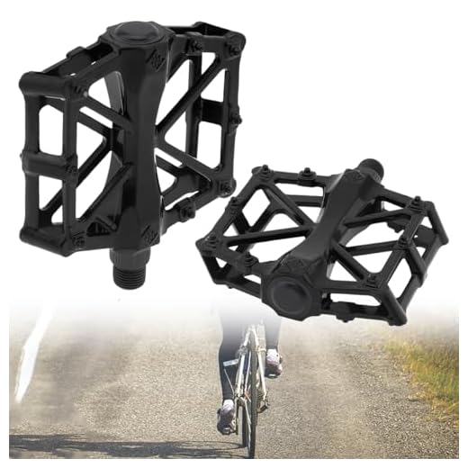 Tobefore Bike Pedals 9/16'' Bicycle Platform Pedal with Ultra Light Aluminum Durable Sealed Bearing for Most Bikes Travel Cycle-Cross Bikes BMX MTB Enduro Downhill Trail