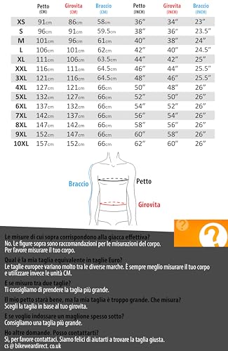 Texpeed Giacca Brando Moto Uomo Pelle Con Protezioni - Giubbotto Perfect Marlon Brando Retro Chopper - Con Protezione Biker Vero Armatura Ce (En 1621-1) Nero - S - 10