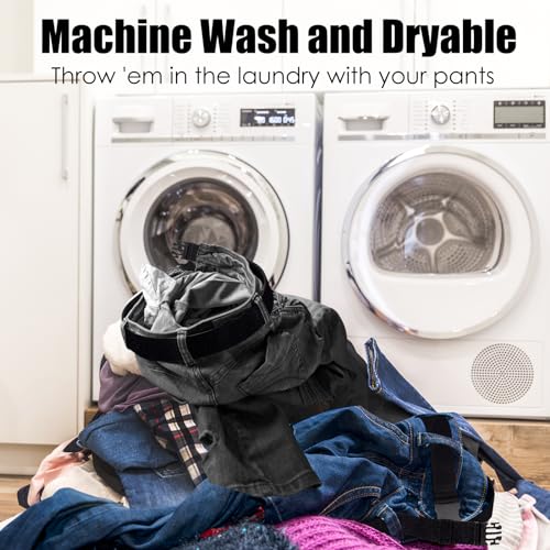 Elastic Belts for Men Stretch Nylon Belt With No Metal Plastic Buckle, Lightweight Golf Hiking Travel Belt3