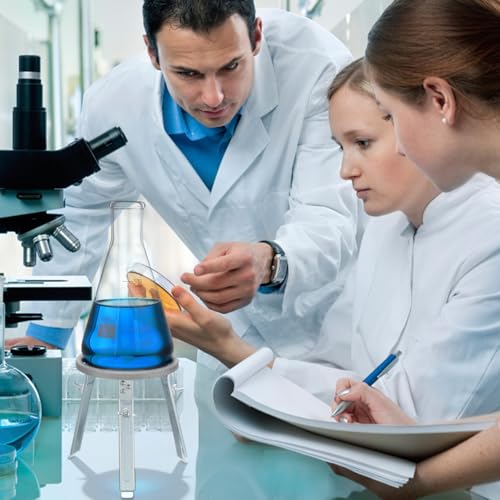 Scicalife Brûleur Bunsen de laboratoire - Réglable - Trépied de laboratoire - Trépied de laboratoire - Lampe à trois pieds - Soutien des fournitures de laboratoire - Pour les expériences de chimie – vue 8