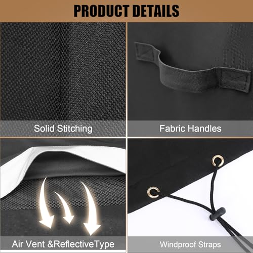 Image of Grill Cover for Recteq 590 /Deck Boss 590 /800 /900 Wood Pellet Grill