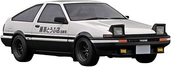 ignition Model IG2871 1/18 INITIAL D Toyota Sprinter Trueno 3Dr GT Apex AE86 White/Black Finished Product