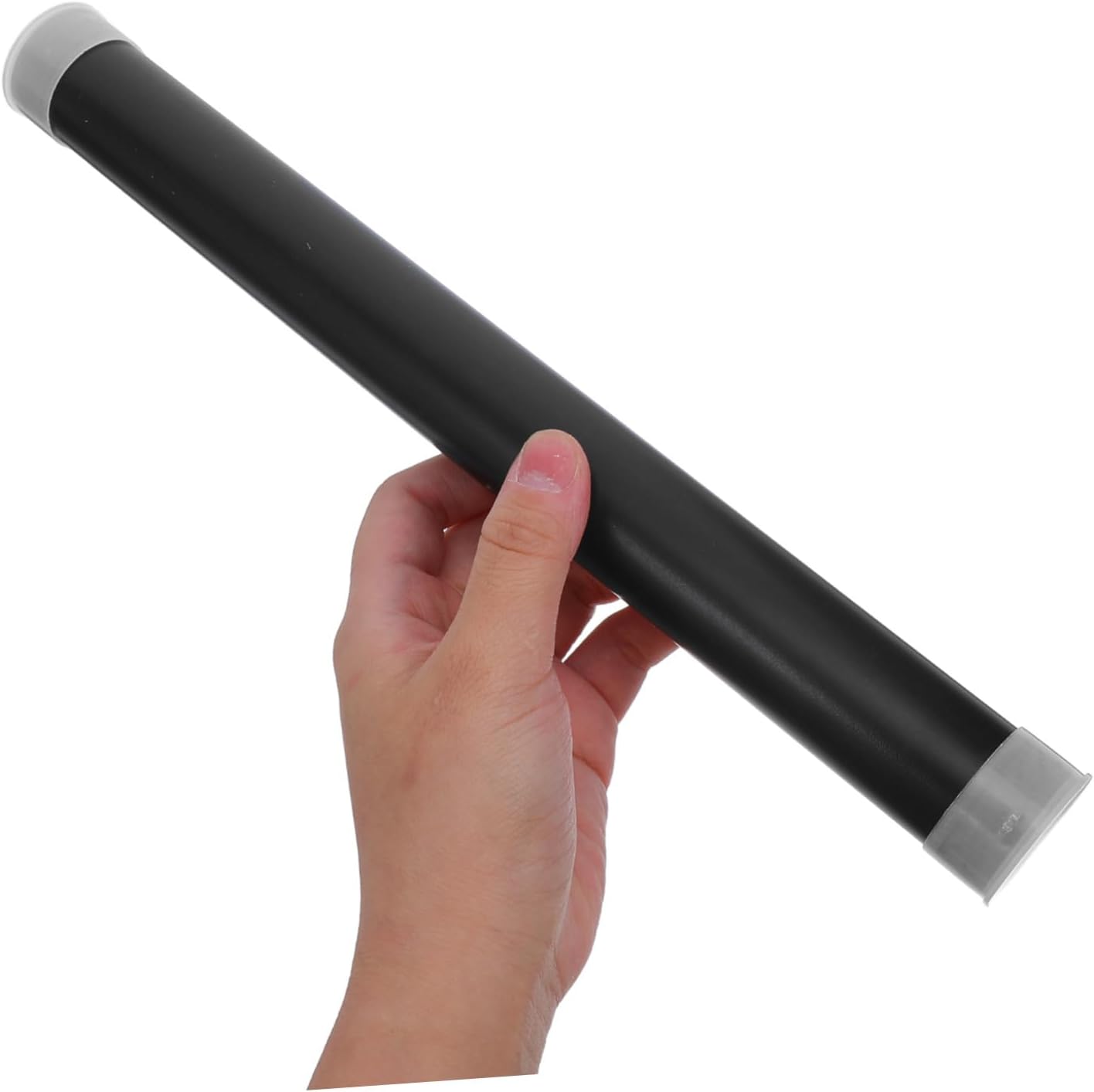 Totority Black Plastic Poster Storage Tube 30mm X 300mm 10pcs for Art
