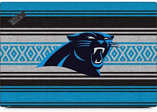 Skinit Decal Laptop Skin Compatible with Thinkpad X1 Carbon (6th Gen 2018) - Officially Licensed NFL Carolina Panthers Trailblazer Design