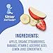 Gerber Stage 2 Baby Food, Apple Strawberry Banana Puree Tubs, No Added Colors or Flavors, Baby Puree, 16-Pack