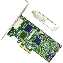 1GbE RJ45 Network Card Compatible with I350-T2 PCIe Ethernet Card, 2 Ports 1000BASE-T RJ45, PCIe 2.1, SR-IOV Jumbo Frames PXE iSCSI VLAN 802.1Q EEE PCI Network Adapter