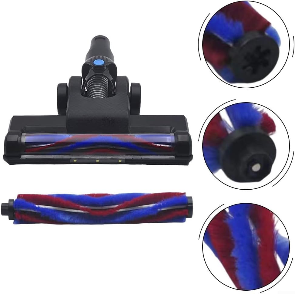 Vacuum Head Replacement Parts For Inse N6/ N6S / N650 Vacuum Cleaner, Roller Brush And Brush Bar Kit For Vacuum Accessories(Carpet Brush)