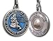 The Christian Mint, LLC St. Francis of Assisi Enameled Pet Medal with Capsule of Assisi Soil (Blue)