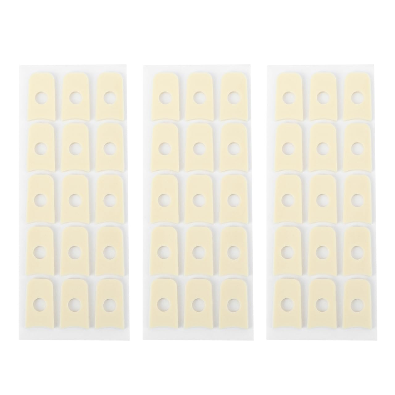 Artibetter 45 cojines autoadhesivos en forma de U para pies impermeables para alivio del dolor de maíz y prevención de fricción