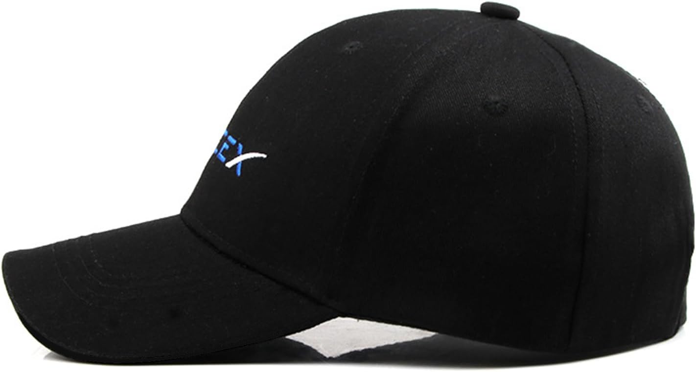 X Embroidered Logo Adjustable Baseball Cap for Men and Women, One Size Fits All, Standard Adult Chill Hat