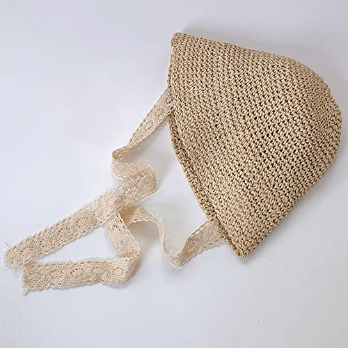 Straw Baby Hat Summer Toddler Girls Beach Sun Hat Little Girl Kids Summer Straw Hat Baby Sun Hat Beige #TOP1