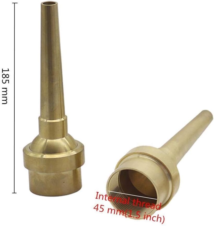 Gardening Watering System Tools G1.5" Adjustable Universal Direction Brass Radial Jet Fountain Nozzles Copper Garden Pond Decoration Fountains 1Pc (Color : 1I2 inch)