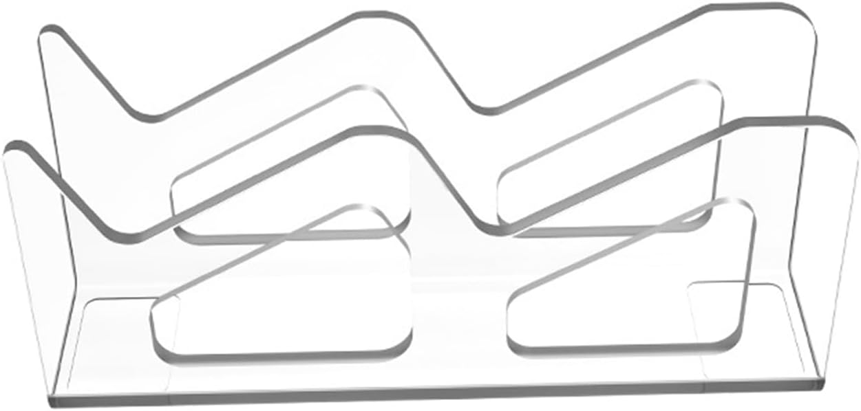 Transparent Desktop Display Stand for Game Controllers