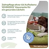 WHIMZEES Zahnbürste S, 24 Stück – Größe S, Kaustangen für kleine Hunde zur Zahnpflege, Getreidefrei, Natürlich, ohne Zuckerzusatz