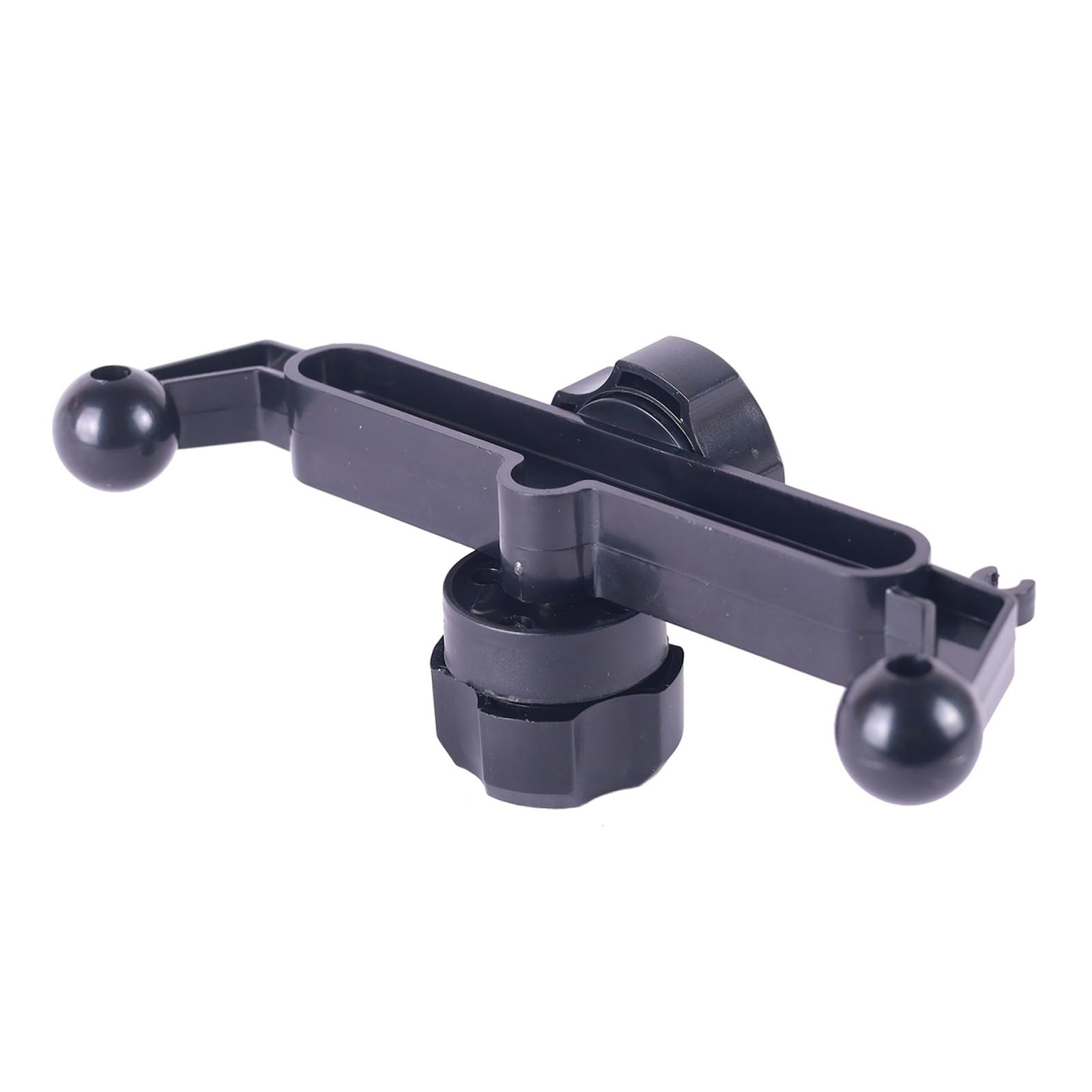 Ljmyy 17Mm Ball Head Splitter Adapters Double Output with 360 Degree Turn Ball Socket Connector for Phone Tablet Mounts