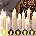 Produktbild LED Weihnachtskerzen Kabellos Kerzen Weihnachtsbaumkerzen Christbaumkerzen mit Fernbedienung Timer Kerzenlichter