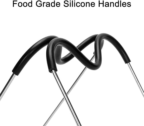 Miniatura 6 de Salvamanteles de vapor para huevos con asas resistentes al calor para accesorios de olla instantánea de 5,6,8 cuartos de galón y olla a presión,