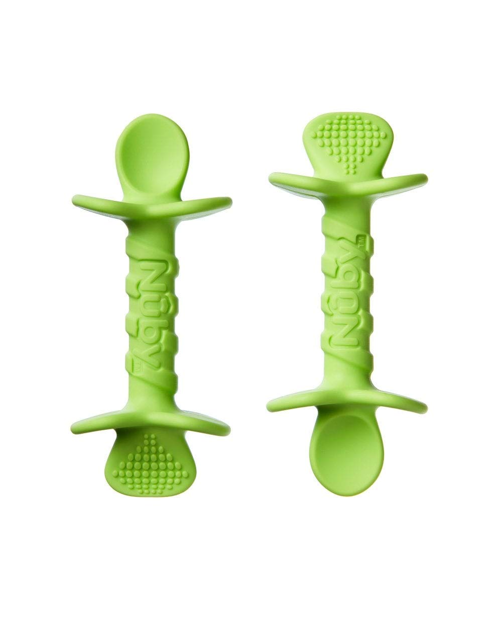 Muncheez Dippy Spoons, 2 Spoons per Pack, Green