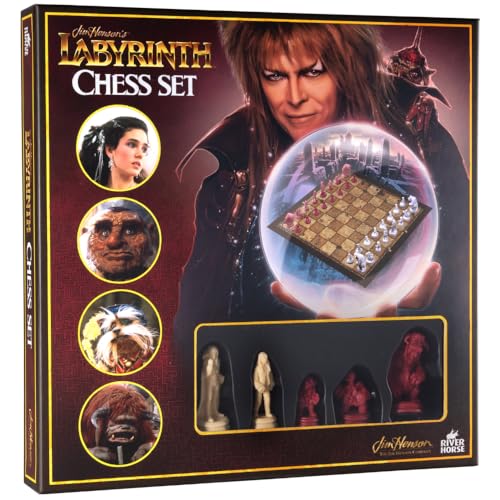 Set de ajedrez Jim Hensons Labyrinth miniatura 1