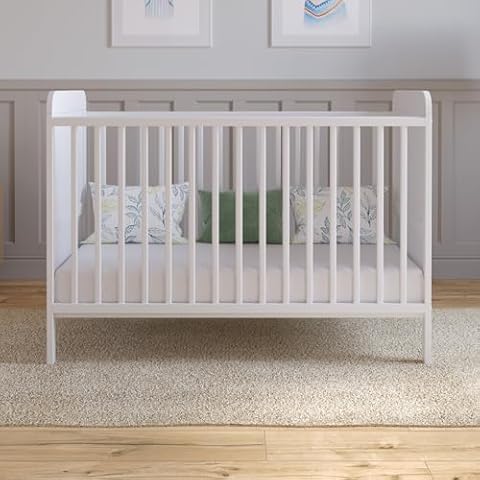 Love For Sleep LEVI Baby Cot Bed with Mattress Cover