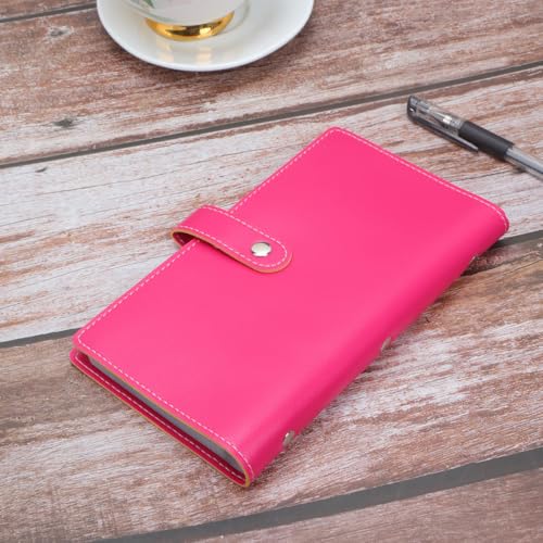 Funda para tarjetas de cuero PU de 120 ranuras con diseño práctico y compacto 6