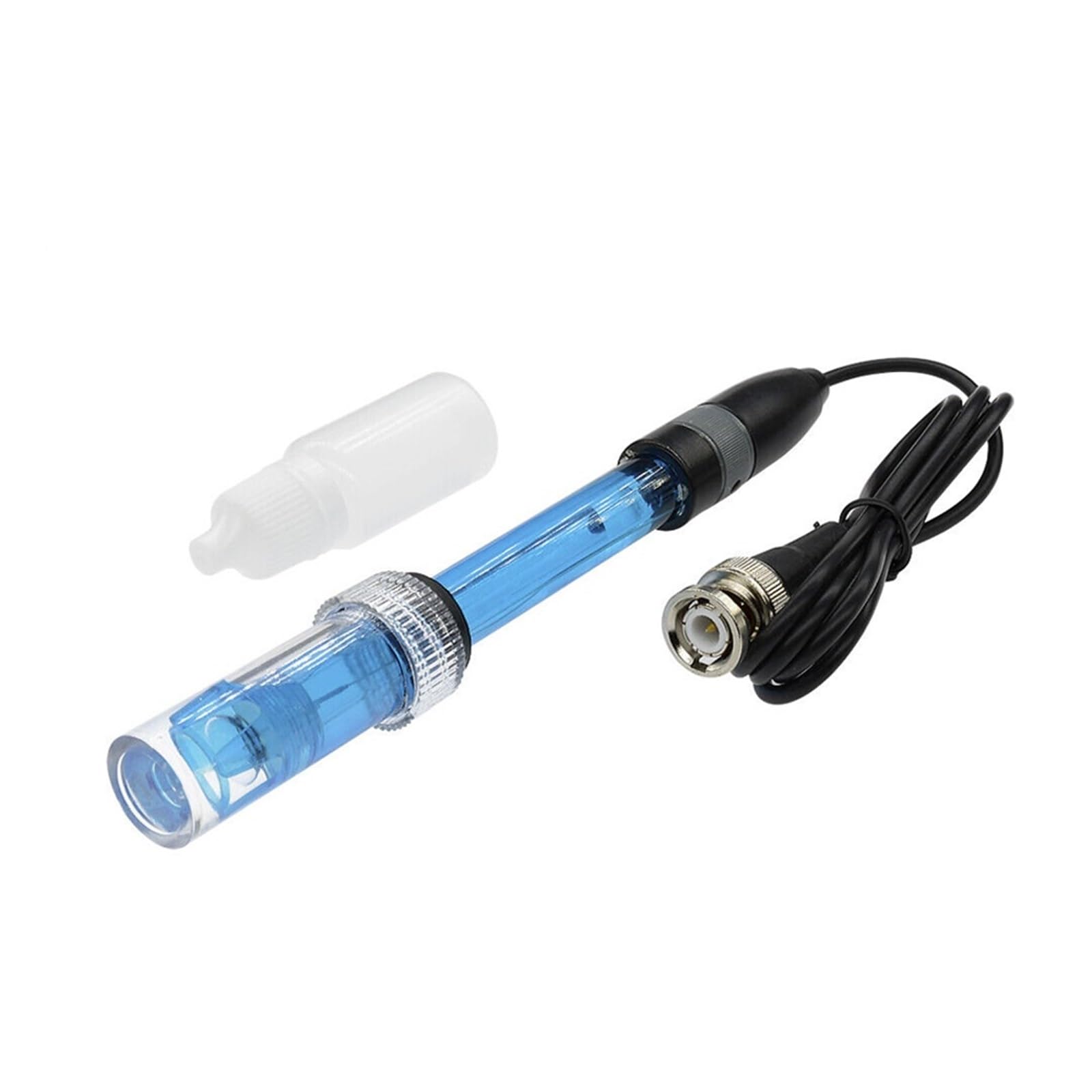 Módulo Sensor regulador de detección de Valor de pH líquido 0-14, medidor de Control de monitoreo y sonda de electrodo de pH BNC.(Black Set)