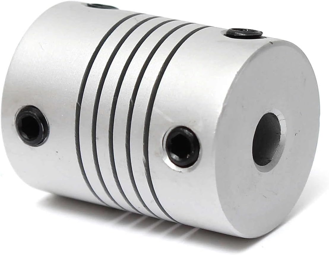 6mm X 6.35mm Aluminum Flexible Shaft Coupling