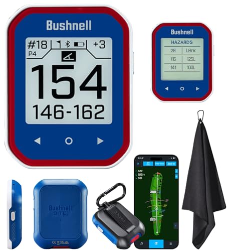 Bushnell Golf Phantom 3 Slope GPS Handlheld (Red/Blue) | 38,000+ ...