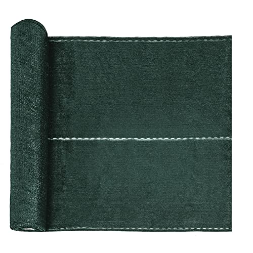 Preisvergleich Produktbild Estexo HDPE - Zaunblende, Sichtschutz, Tennisblende, Zaun, Netz, Schattier, Gewebe, Windschutz (1,4 x 25 m, Grün)
