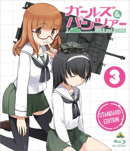 ガールズ&パンツァー　3作品セット　★新品★　北米版 ブルーレイ お 得 な 通販 サイトCD・DVD・ブルーレイ - ガールズ