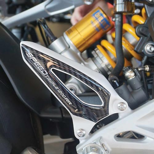 labelbike - 3D Stickers Motorcycle Sill Protectors Decorations and Protections in Resin Compatible with Triumph Speed Triple 1200 RR
