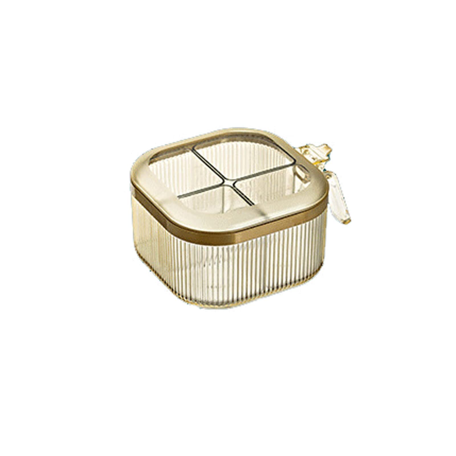 barattolo per spezie， Barattoli di condimento Scatola di spezie Set combinato Cucina domestica Barattoli di spezie Forniture Sale MSG Scatola di immagazzinaggio sigillata di lusso leggera Contenitori
