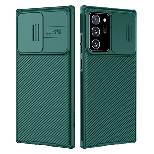Nillkin Galaxy Note 20 Ultra Case - Upgrate CamShield Case with Slide Camera Cover, Slim Protective Case for Samsung Galaxy Note 20 Ultra 6.9 inch 2020, Midnight Green