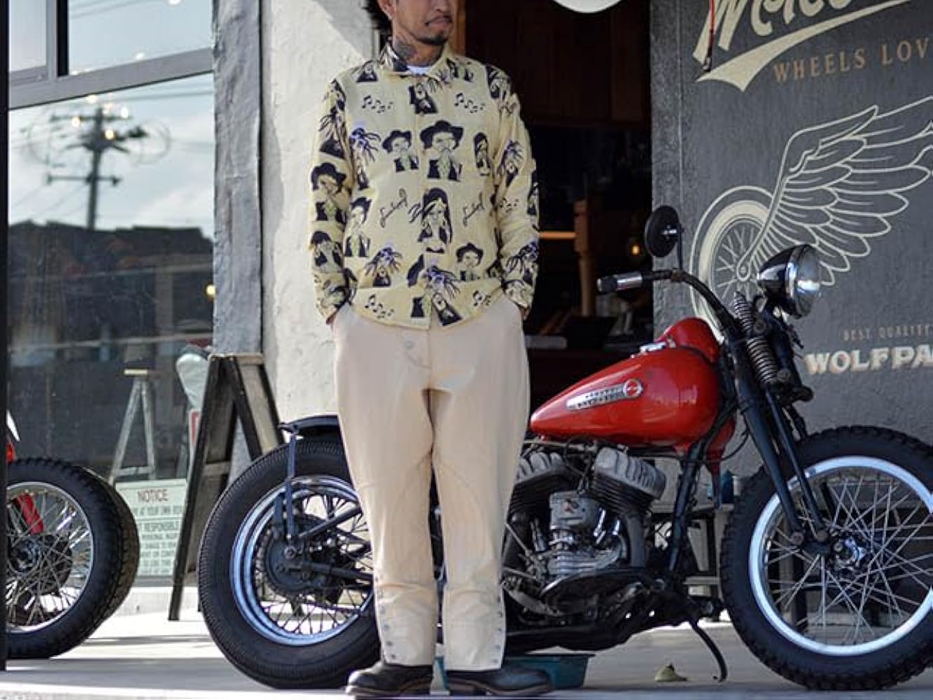 AT-DIRTY×HARDLY DRIVEABLEジョッパーズパンツ AT-DIRTY×HARDLY DRIVEABLEジョッパーズパンツ AT-DIRTY/アット
