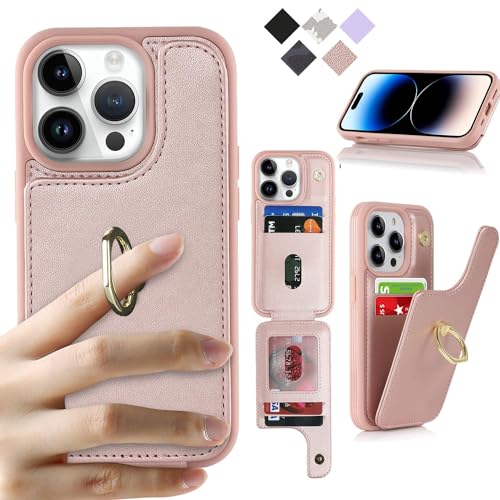 Cavor iPhone12 Pro Max iPhone13 Pro Max手帳型ケース背面ポケット付きiPhone13 ProMax手帳型ケースカードポケット【上下開】IP13 Pro Max携帯ケース【RFID機能】iPhone13Pro Max財布