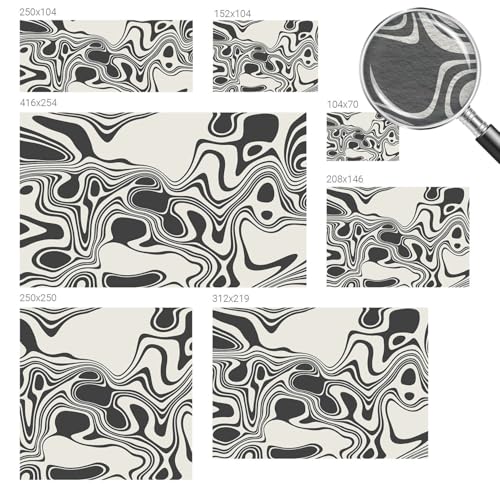 Papier peint intissé lignes dynamiques pour transformer votre décoration de chambre - 6