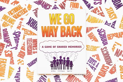 Juego de mesa We Go Way Back para adultos y familia miniatura 7