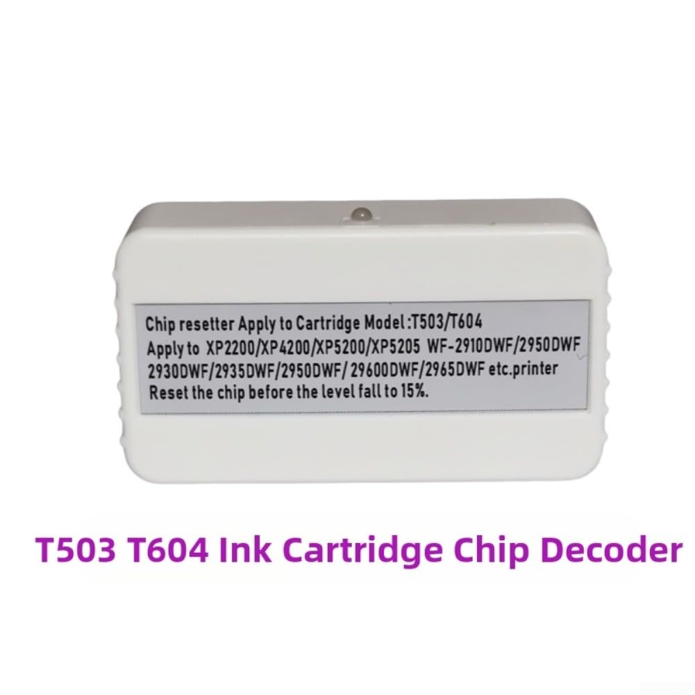 T604 Tintenpatrone Chip Resetter 604XL Chip Resetter passend für XP-2200 XP-2205 XP-3200 Tintenpatronen